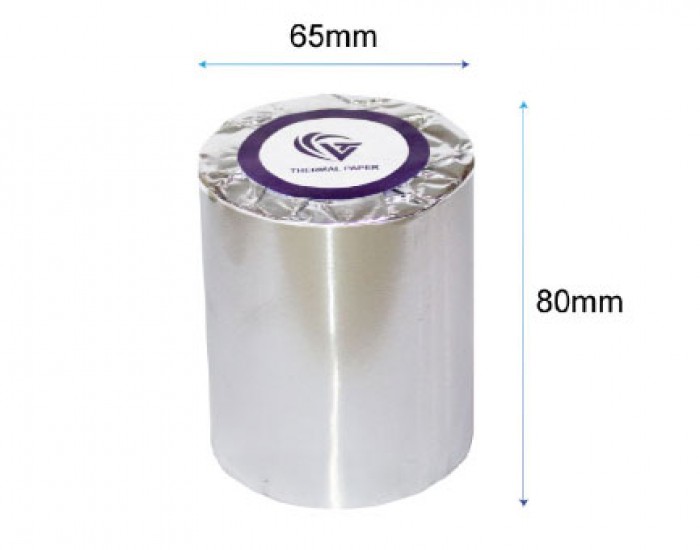 Giấy in nhiệt - Giấy in bill - Giấy ho&aacute; đơn 80x65mm